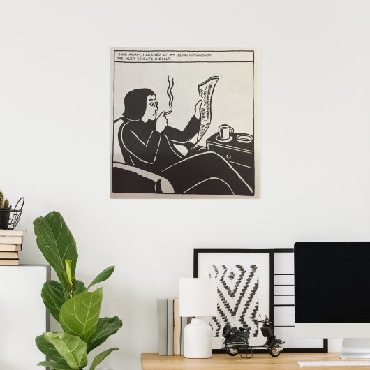 Persepolis - Leer jezelf Poster (Thuiskantoor)