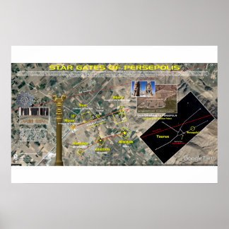Persepolis Pleiades Patroon 1 Poster