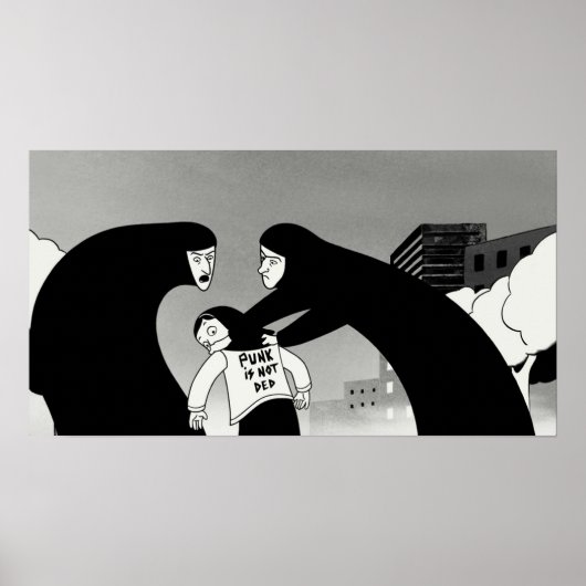 Persepolis Punk Is Not Dead Poster (Voorkant)
