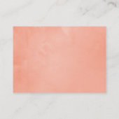 Perserij en Bourgogne Floral Baby shower Display S Informatiekaartje (Achterkant)