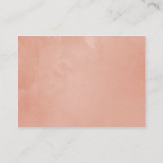 Perserij en Bourgogne Floral Baby shower Display S Informatiekaartje (Achterkant)