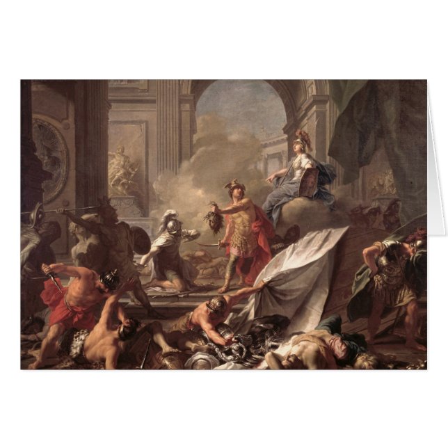 Perseus, beschermd door Minerva (Voorkant Horizontaal)