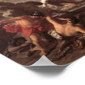 Perseus, beschermd door Minerva Poster (Hoek)