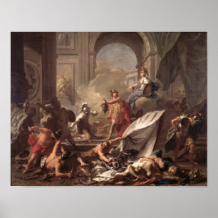 Perseus, beschermd door Minerva Poster