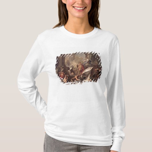 Perseus, beschermd door Minerva T-shirt (Voorkant)