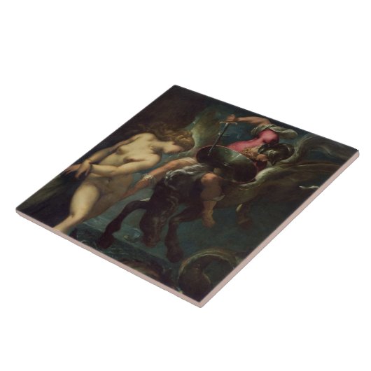 Perseus en Andromeda, c.1610 (olie op canvas) Tegeltje (Zijkant)