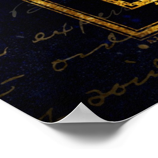 perseus en andromeda constellatie poster (Hoek)