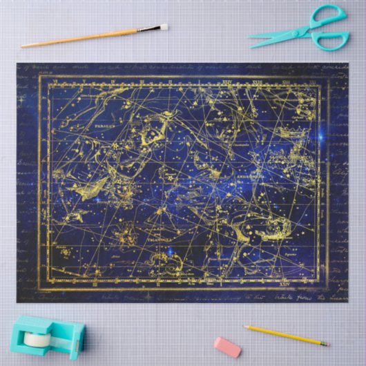 perseus en andromeda constellatie tissuepapier (Craft)