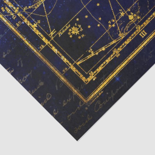 perseus en andromeda constellatie tissuepapier (Detail)