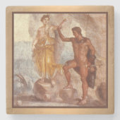 Perseus en Andromeda Stenen Onderzetter (Voorkant)