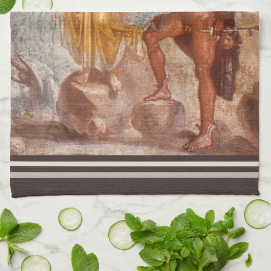 Perseus en Andromeda Theedoek (Gevouwen)