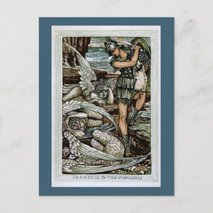 Perseus en de Gorgons Briefkaart