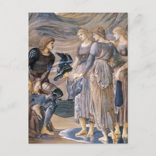 Perseus en het Zee Nimfen Briefkaart (Voorkant)