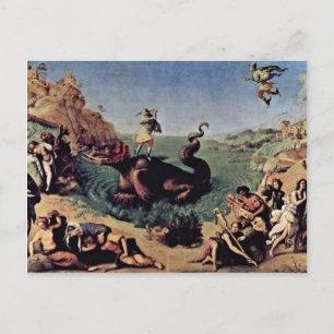 Perseus Freed Andromeda door Piero di cosimo Briefkaart