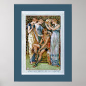 Perseus gewapend door de Nymfs Poster (Voorkant)