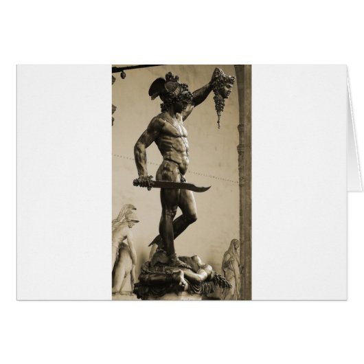 Perseus met het hoofd van Medusa (Voorkant Horizontaal)