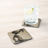 Perseus met het hoofd van Medusa Bier Onderzetter (Rechterzijde)