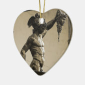 Perseus met het hoofd van Medusa Keramisch Ornament (Links)