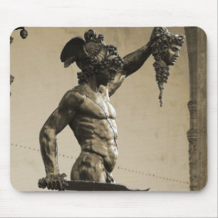 Perseus met het hoofd van Medusa Muismat