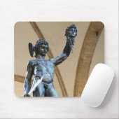 perseus met het hoofd van medusa muismat (Met muis)