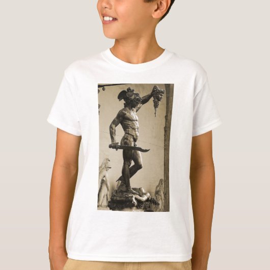 Perseus met het hoofd van Medusa T-shirt (Voorkant)