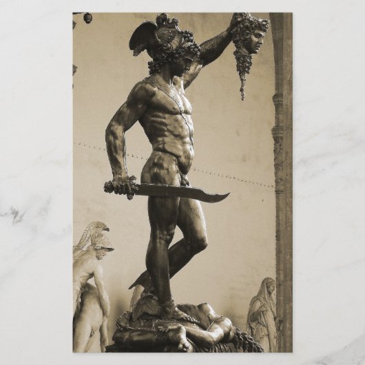 Perseus met hoofd Medusa Briefpapier (Voorkant)