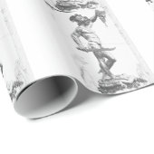 Perseus met hoofd Medusa Cadeaupapier (Rol Hoek)