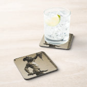 Perseus met hoofd Medusa Drankjes Onderzetter (Rechterzijde)
