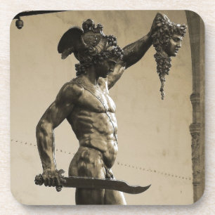 Perseus met hoofd Medusa Drankjes Onderzetter