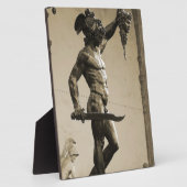 Perseus met hoofd Medusa Fotoplaat (Zijkant)