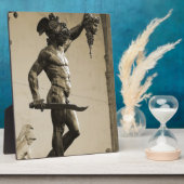 Perseus met hoofd Medusa Fotoplaat (Zijkant)