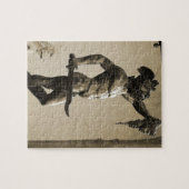Perseus met hoofd Medusa Legpuzzel (Horizontaal)