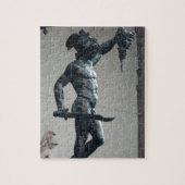 Perseus met hoofd Medusa Legpuzzel (Verticaal)