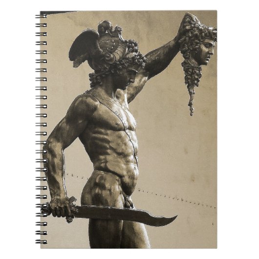 Perseus met hoofd Medusa Notitieboek (Voorkant)