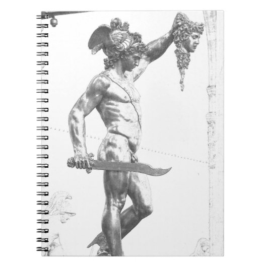 Perseus met hoofd Medusa Notitieboek (Voorkant)