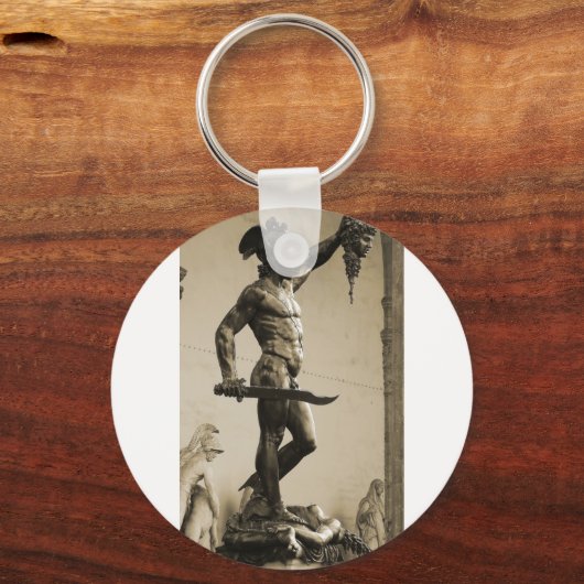 Perseus met hoofd Medusa Sleutelhanger (Voorkant)