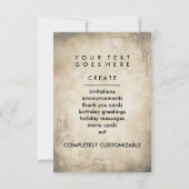 perseus met hoofd van medusa kaart (Achterkant)