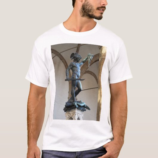Perseus met Medusa's hoofd T-shirt (Voorkant)