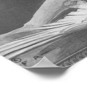 Perseus op Pegasus-zitmedaille Poster (Hoek)