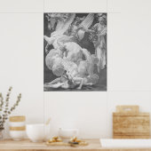 Perseus op Pegasus-zitmedaille Poster (Keuken)