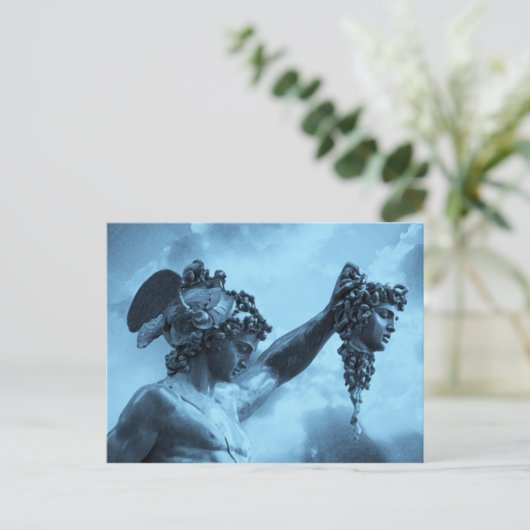 Perseus versus Medusa Briefkaart (Staand voorkant)