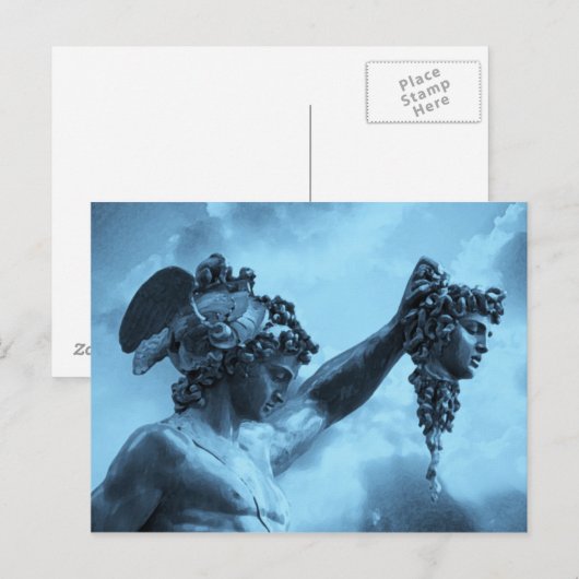 Perseus versus Medusa Briefkaart (Voorkant / Achterkant)