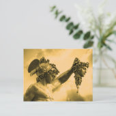 Perseus versus Medusa Briefkaart (Staand voorkant)