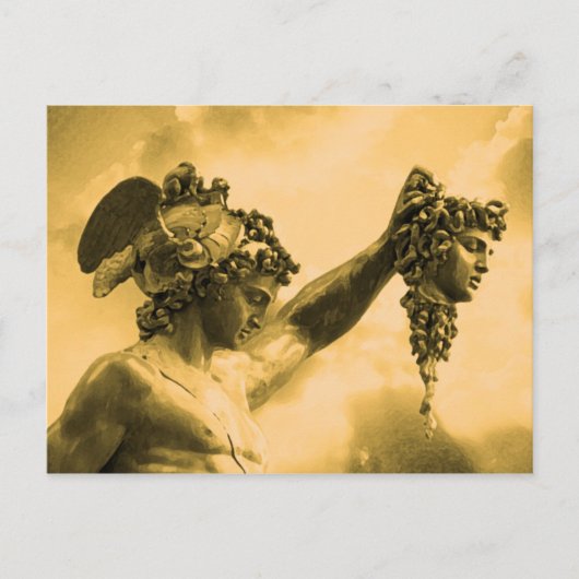 Perseus versus Medusa Briefkaart (Voorkant)