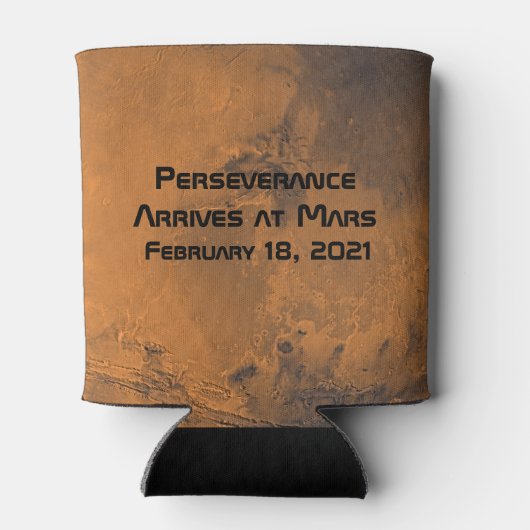 Perseverance arriveert op Mars Blikjeskoeler (Achterkant)