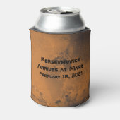 Perseverance arriveert op Mars Blikjeskoeler (Blikje Achterkant)