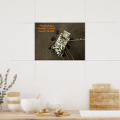 Perseverance arriveert op Mars Poster (Keuken)
