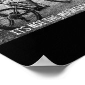 Perseverance Bergen en Fietsen Zwitserland Poster (Hoek)