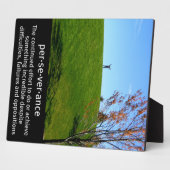 Perseverance Definitie Afbeelding Fotoplaat (Zijkant)