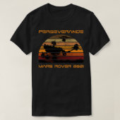 Perseverance Mars Rover 2021 Ingenuity Retro Vinta T-shirt (Design voorkant)